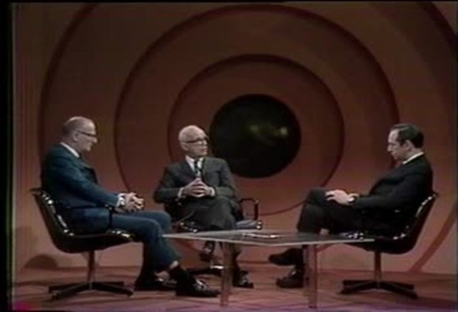 Cover image for Arthur C. Clarke, R. Buckminster Fuller, and Alvin Toffler in Conversation
