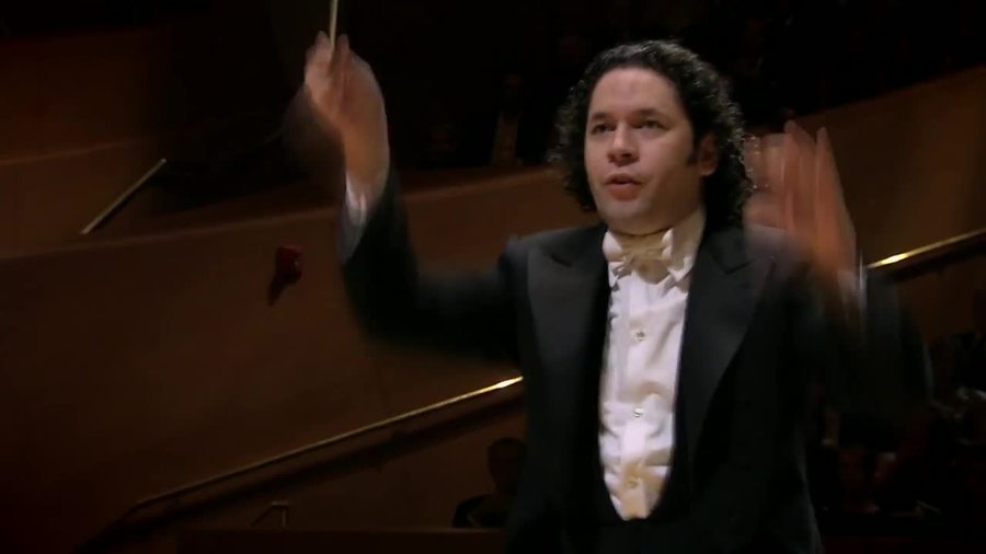 Cover image for Rhapsody in Blue : LA Philharmonic Opening Gala with Herbie Hancock and Gustavo Dudamel