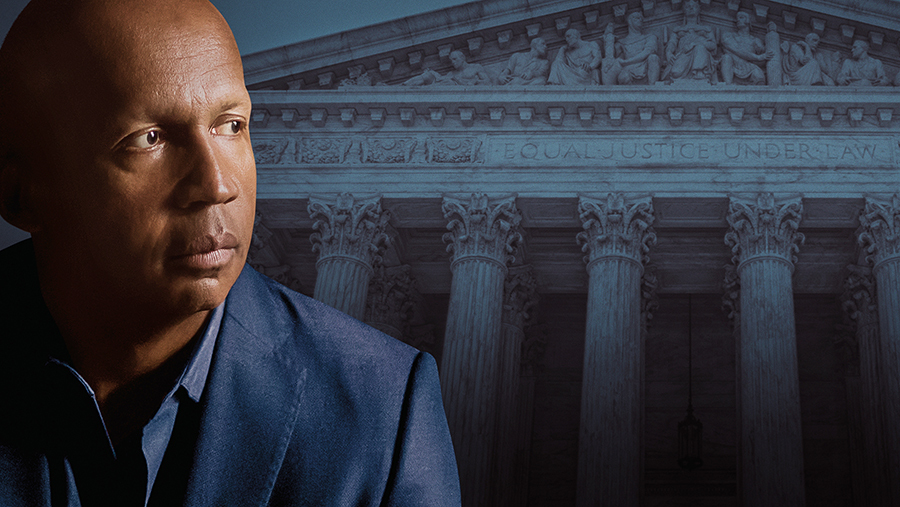 Cover image for True Justice : Bryan Stevenson's Fight for Equality