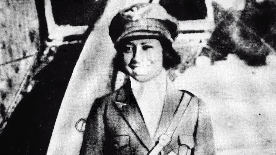 Cover image for Bessie Coleman, The First Black Aviatrix