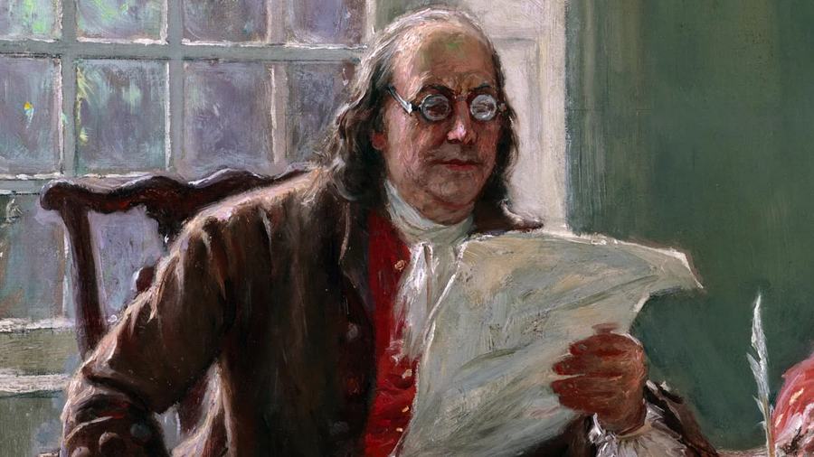 Cover image for Ken Burns : Benjamin Franklin : Episode 2, An American (1775-1790)
