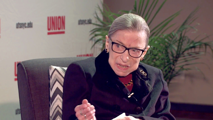 Cover image for Justice Ruth Bader Ginsberg in Conversation With Bill Moyers