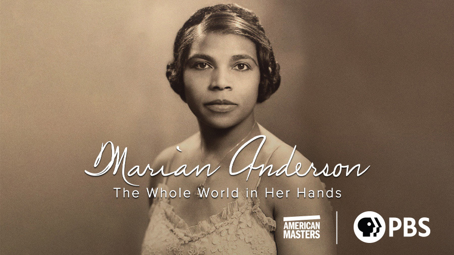 Cover image for Marian Anderson, The Whole World in Her Hands (American Masters)