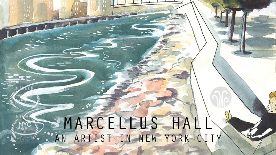 Cover image for Marcellus Hall, An Artist in New York City