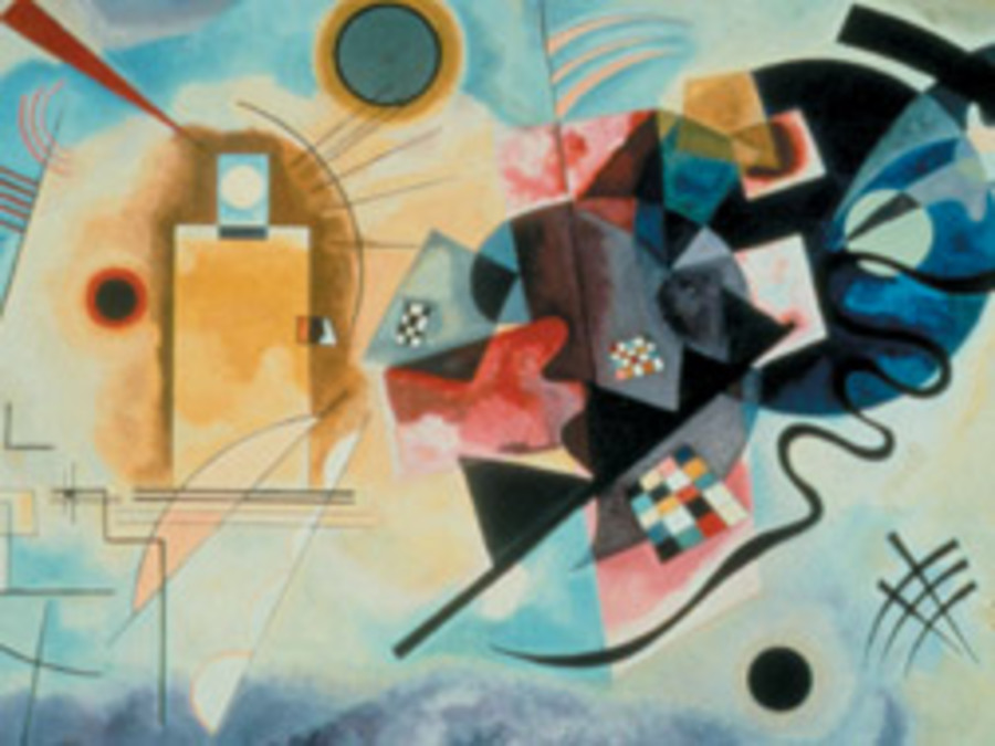 Cover image for Wassily Kandinsky: invisible shapes