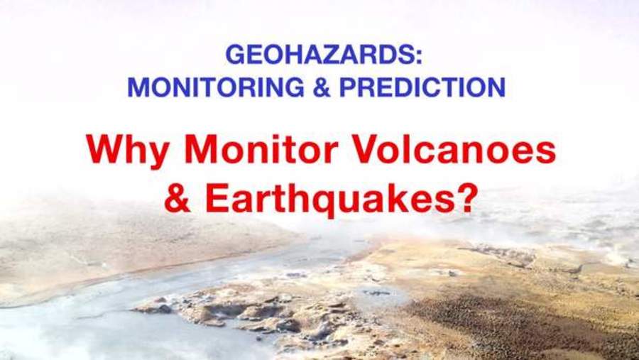 Cover image for Geohazards/Volcanoes: Monitoring and Prediction