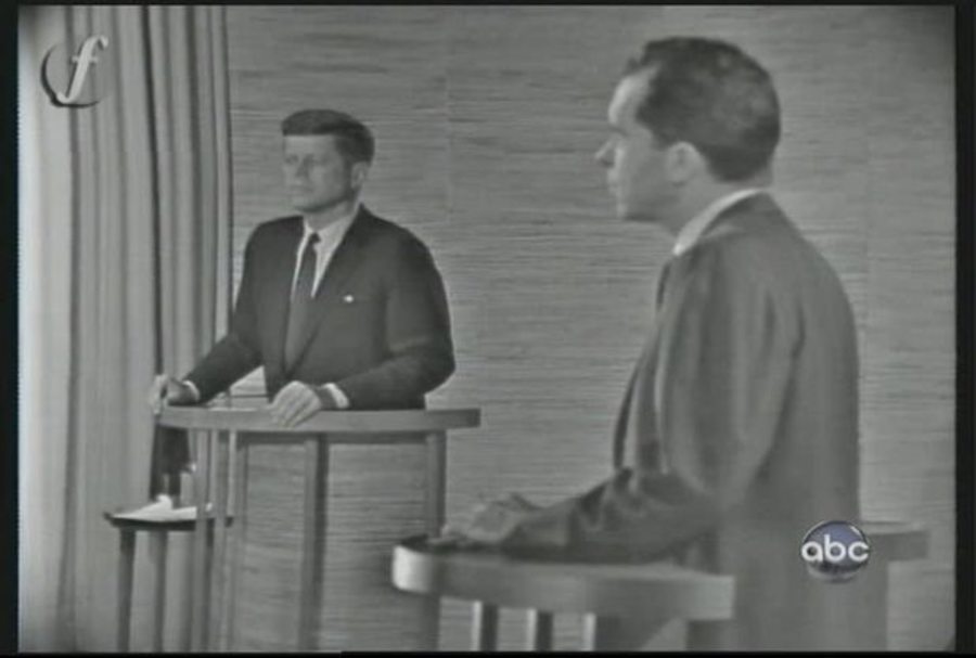 Cover image for John F. Kennedy and Richard Nixon Debate: US Presidential Election Debates