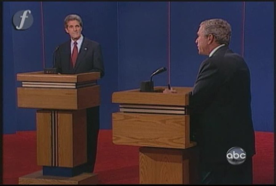 Cover image for George W. Bush and John Kerry Debate (9/30/2004)