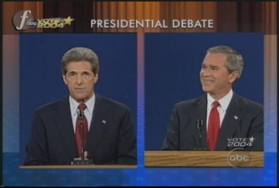 Cover image for George W. Bush and John Kerry Debate (10/13/2004)